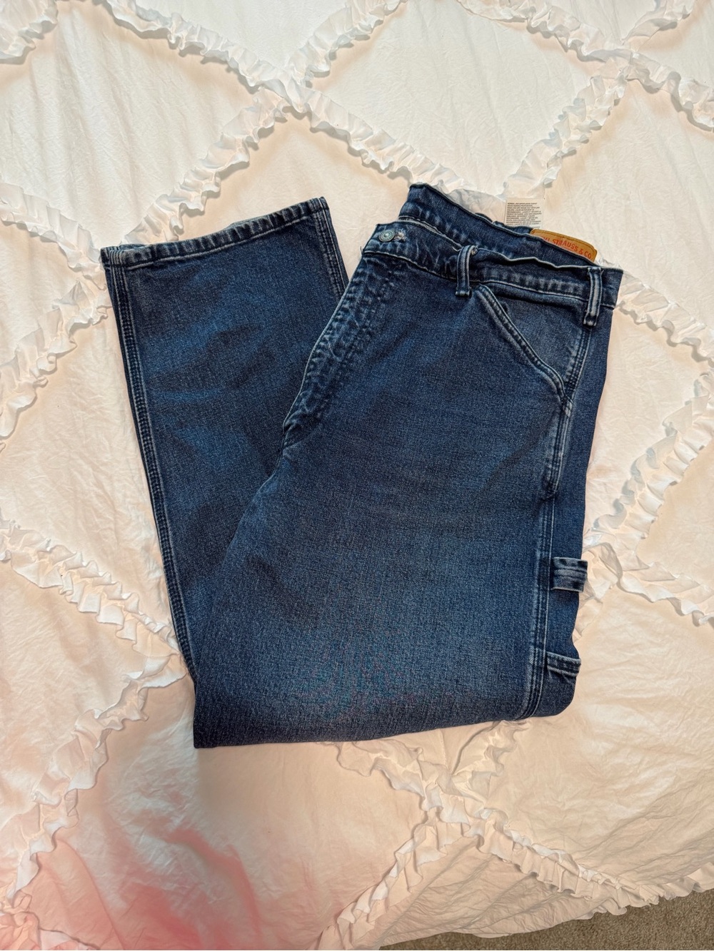 Levi's Carpenter Utility Indigo Blue Relaxed Fit Jeans 40x30